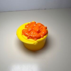 Fisher Price Little People Baby Sea Animal/Ark/Aquarium Fish Bucket Yellow/Orang